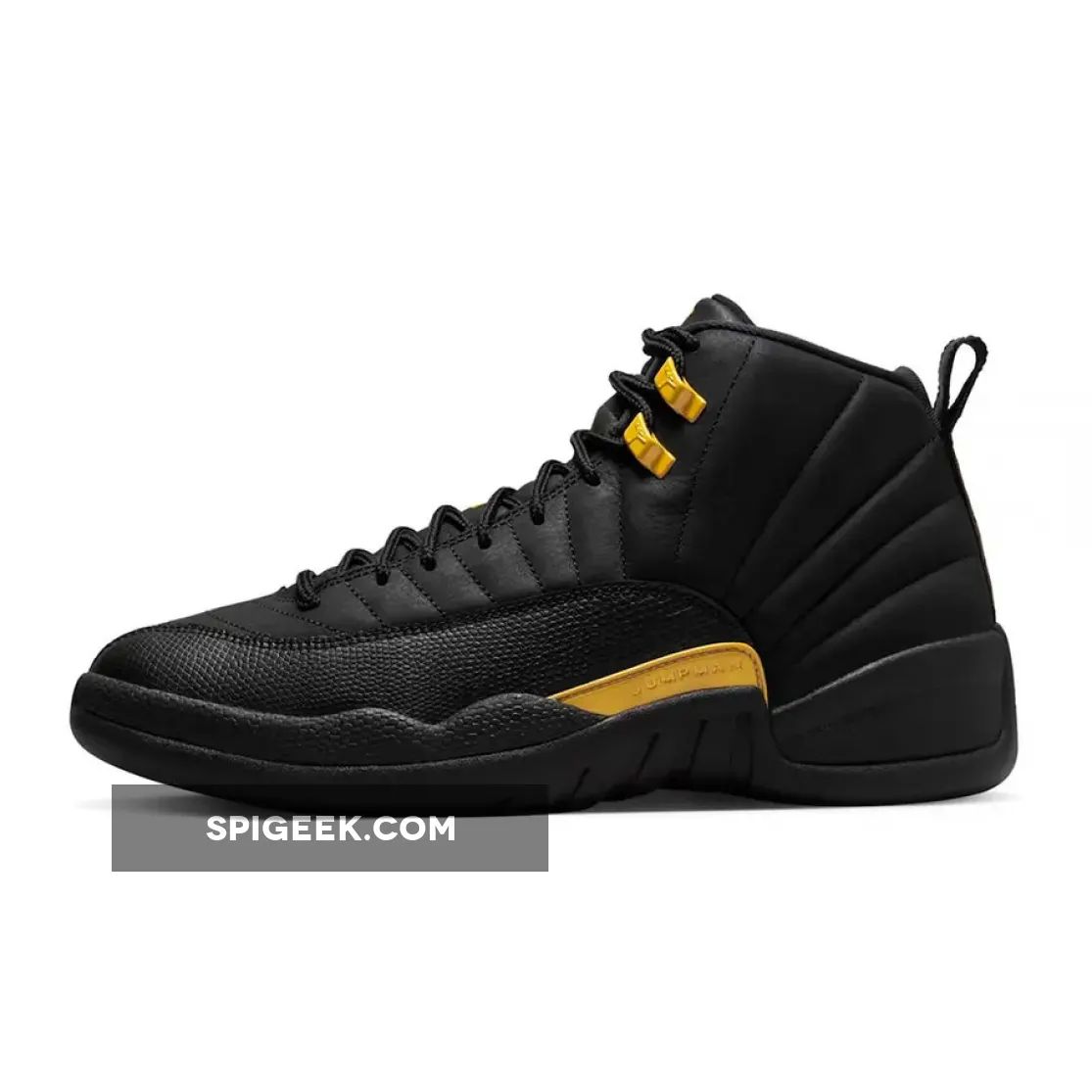 Air Jordan 12 Retro Black Taxi Basketball Shoes