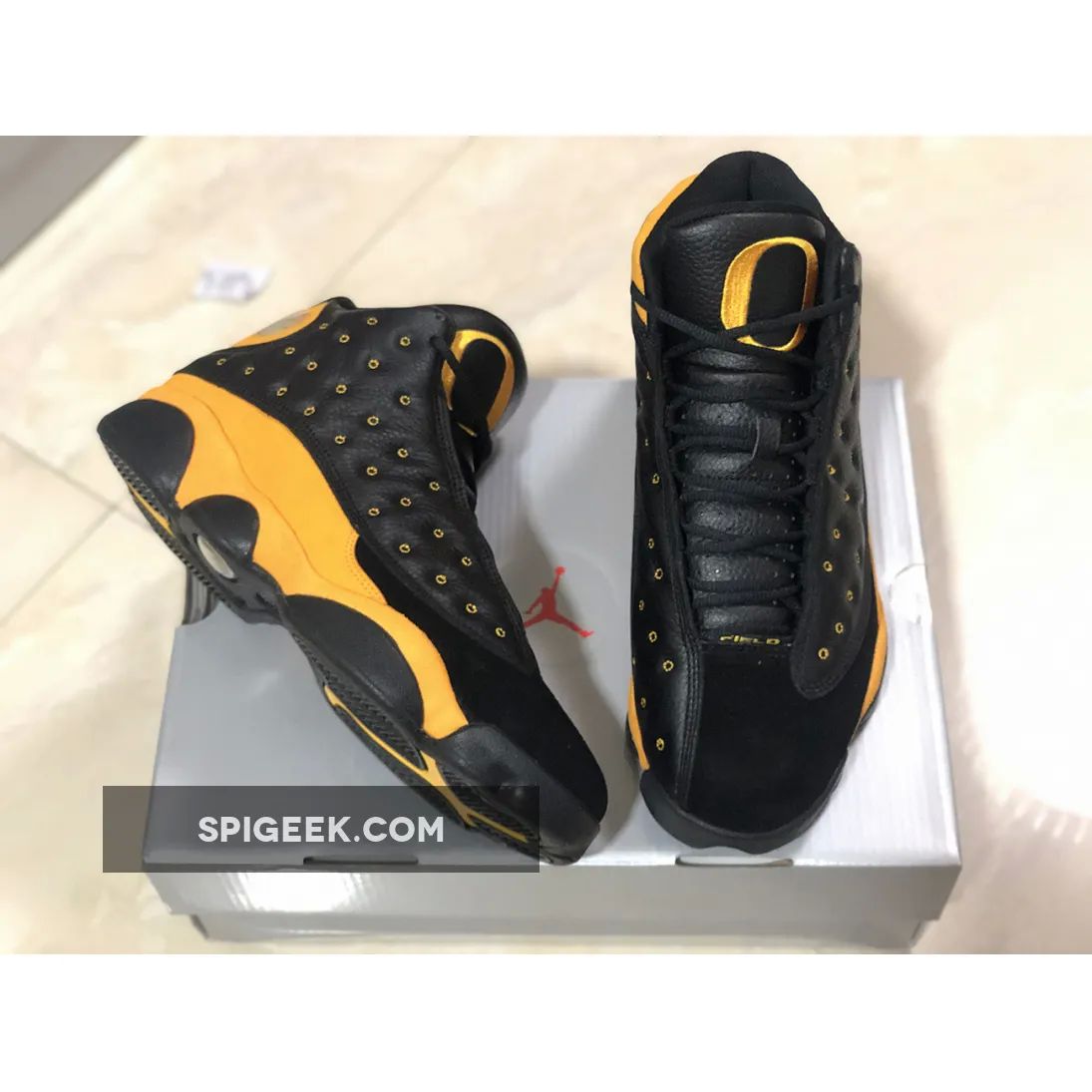 Air Jordan 13 PE Oregon Ducks Track and Field Exclusive Sneaker