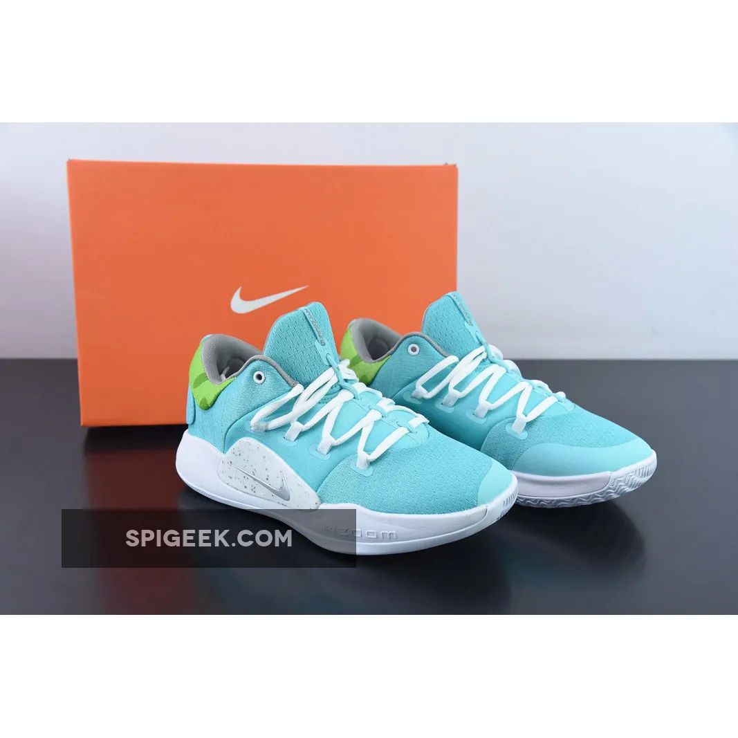 Custom Nike Hyperdunk X Low Sky Blue White Basketball Shoes