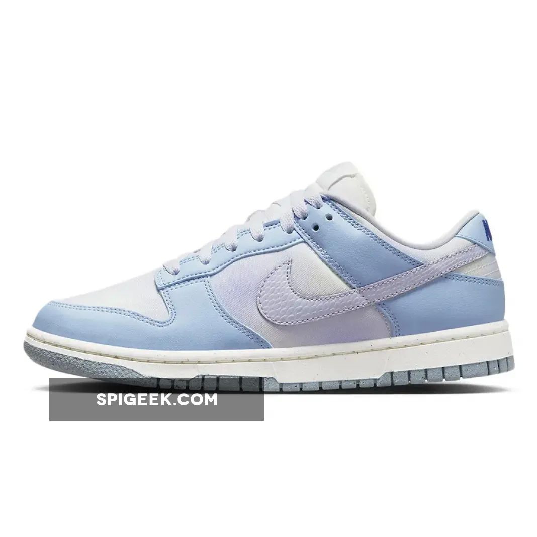 Nike Dunk Low Blue Canvas - Premium Sneaker with Airbrush Design