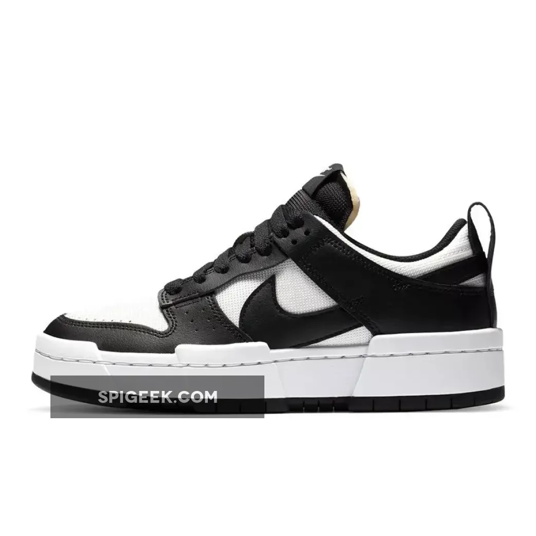 Nike Dunk Low Disrupt Black White Sneakers