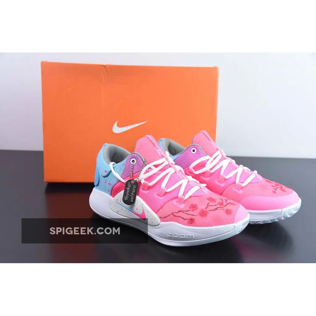 Nike Pink Hyperdunk X Low EP Basketball Shoes