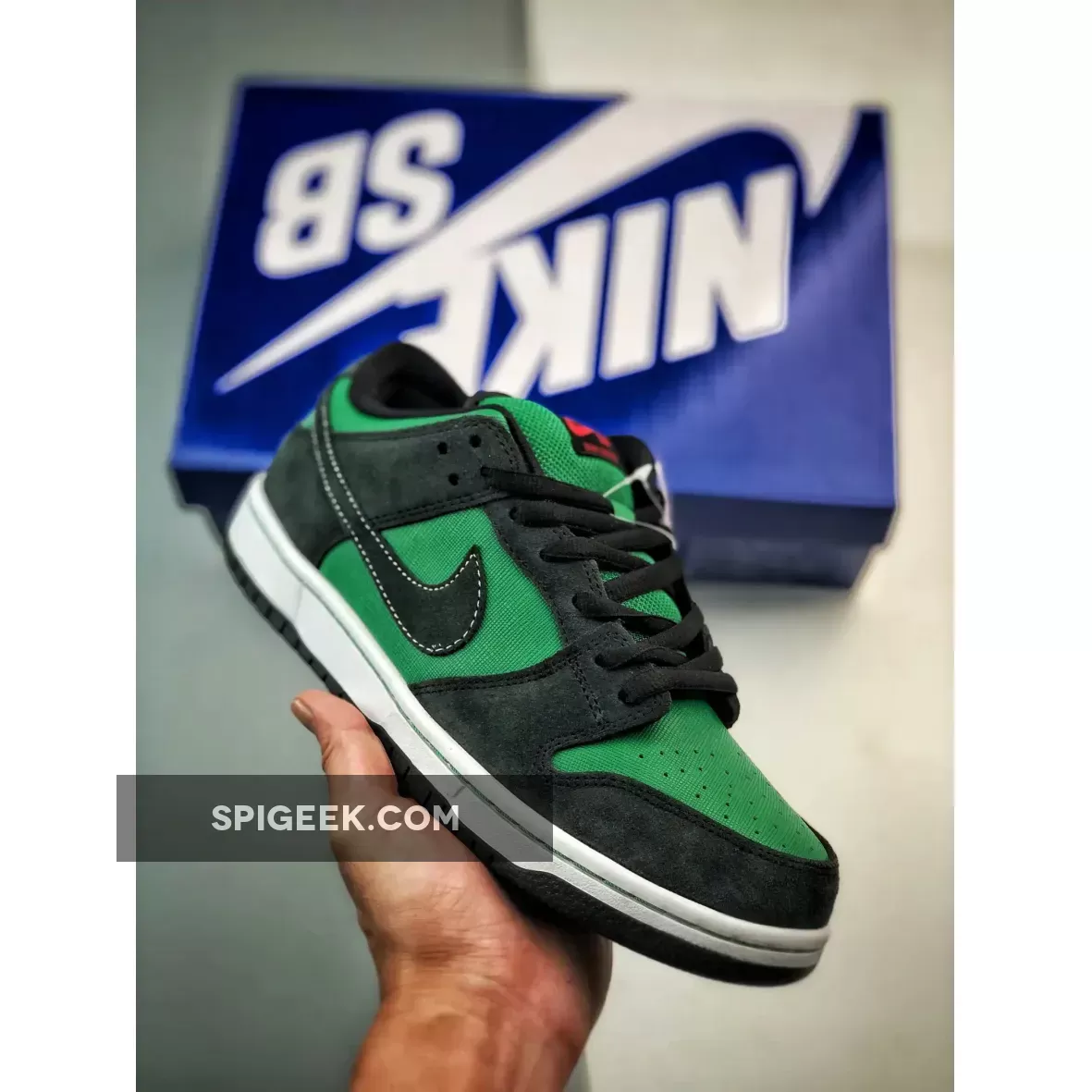 Pine Green Woodgrain Dunk Low Premium